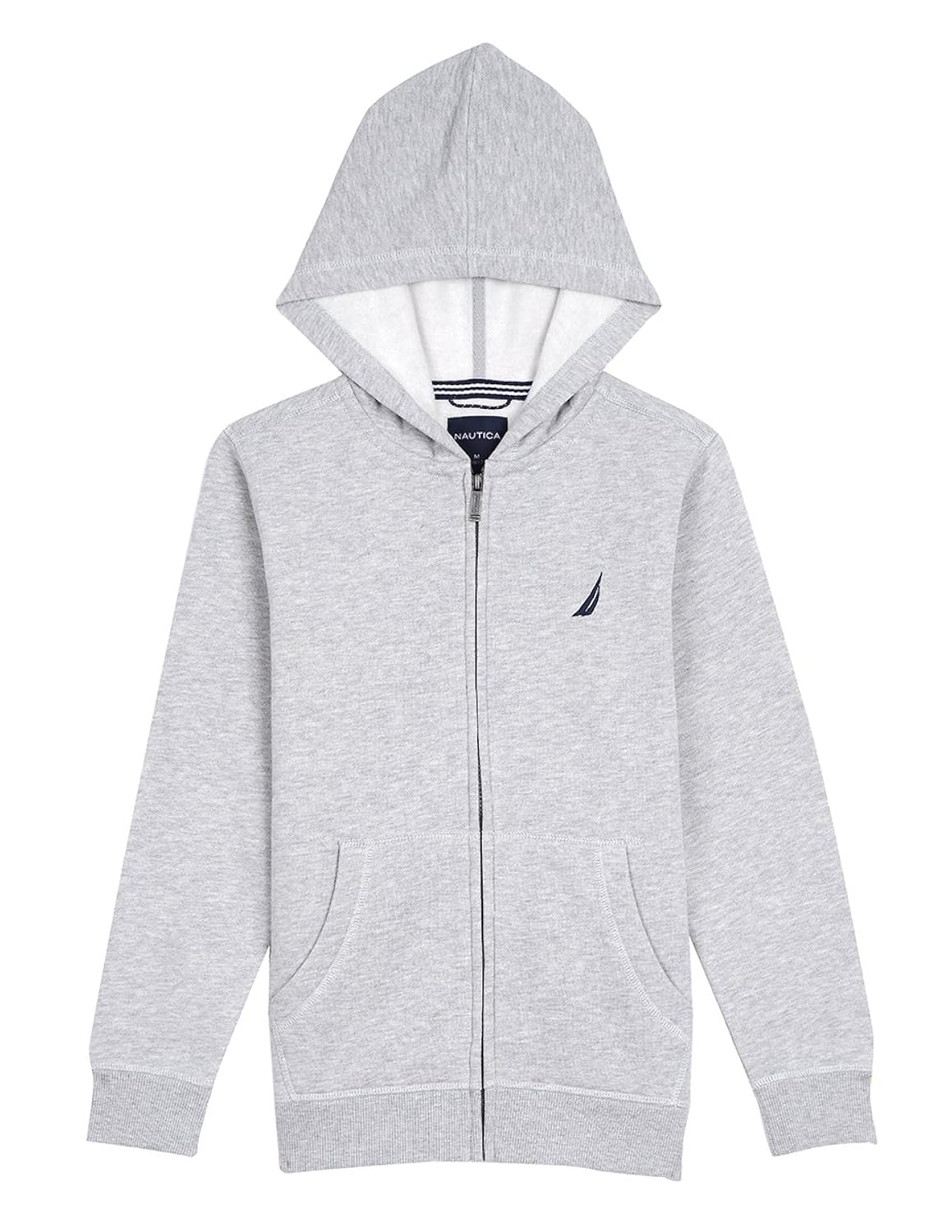 nautica 男童羊毛全拉链连帽卫衣